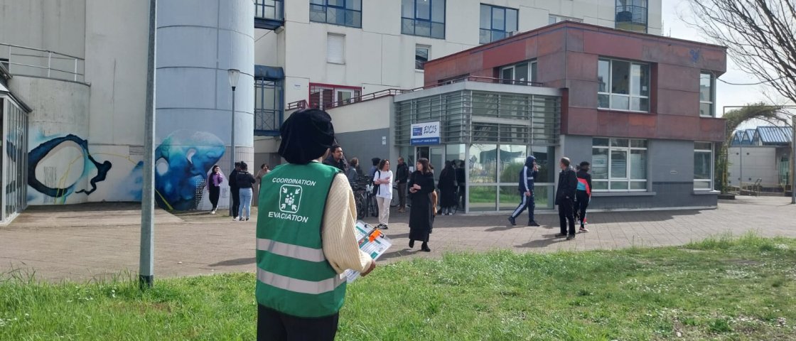 Exercice d'évacuation réussi chez Loge.GBM