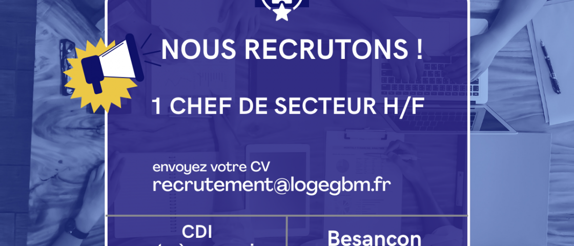 Nous recrutons