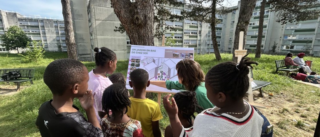 Café Résid’ : co-construction des aménagements du 2-24 rue de Fribourg