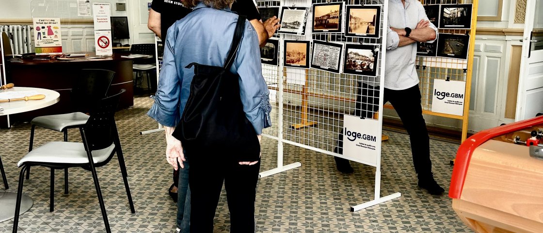 Semaine de l'innovation HLM, exposition photos "il était une fois... Battant"