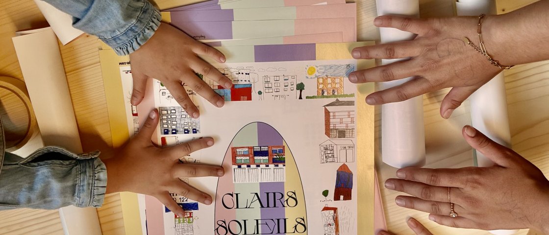 Retour en images sur le vernissage du projet artistique participatif des Clairs-Soleils !